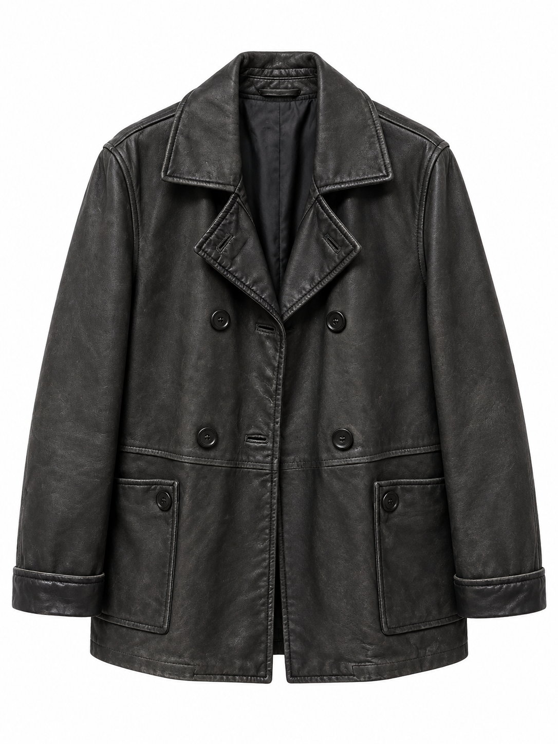 Chaqueta abrigada Sin Marca T.U Negro