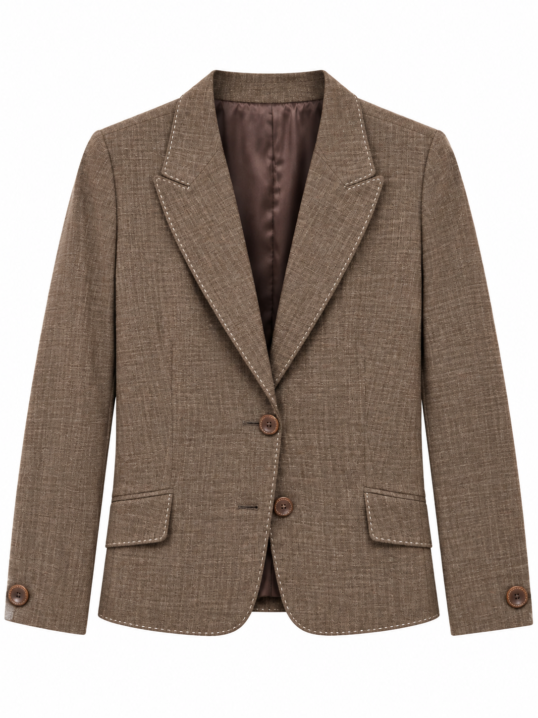 Blazer Sin Marca T.U Marron