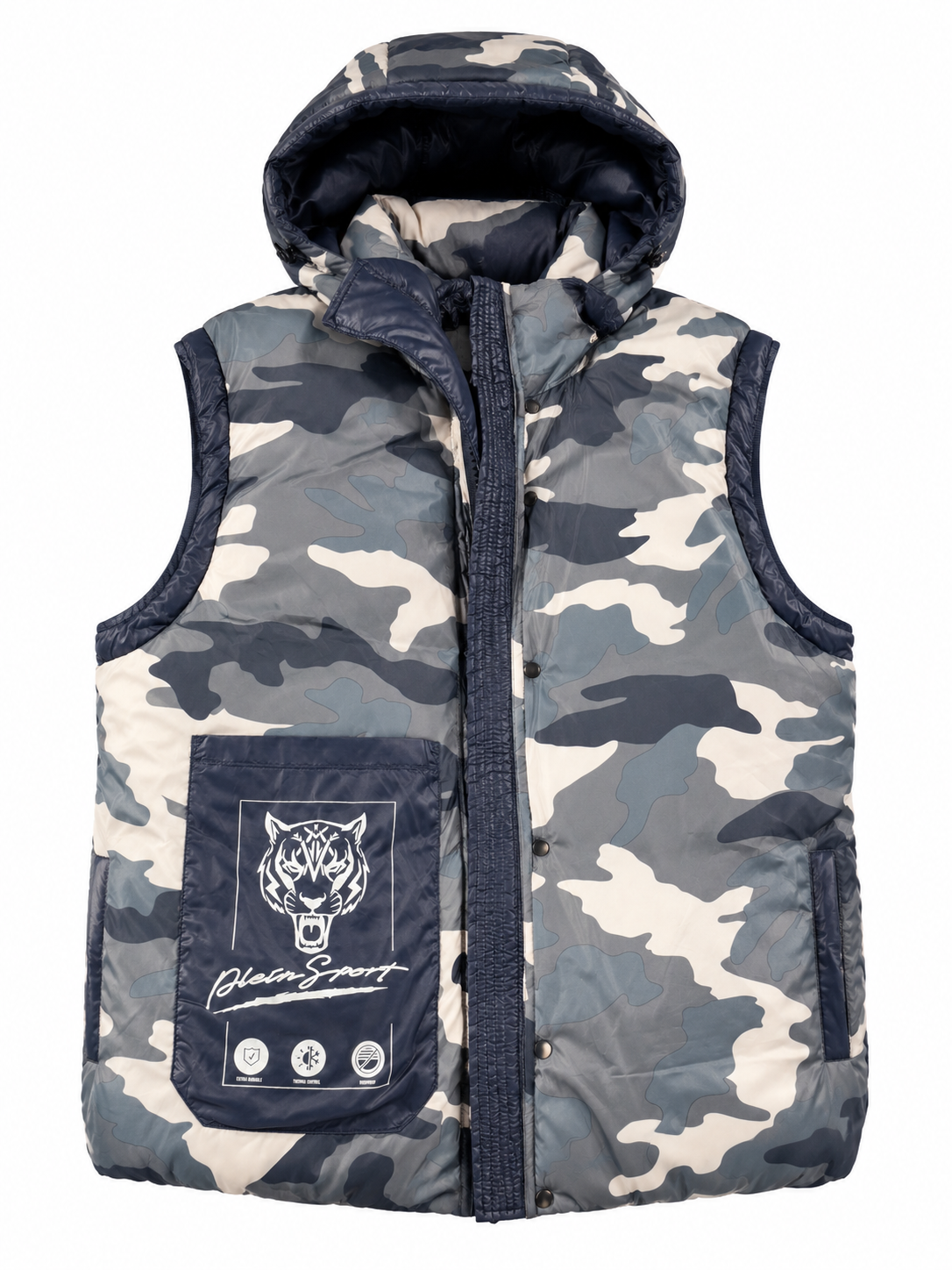 Chaleco Plein Sport T.U Azul