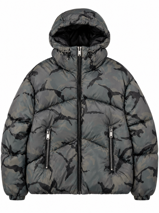 Chaqueta abrigada Zara T.S Estampado