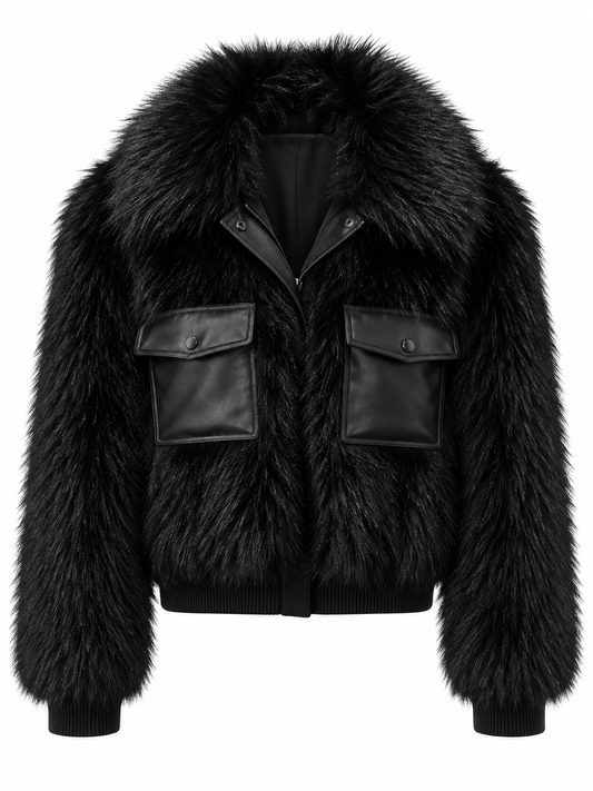 Chaqueta abrigada Liujo T.U Negro