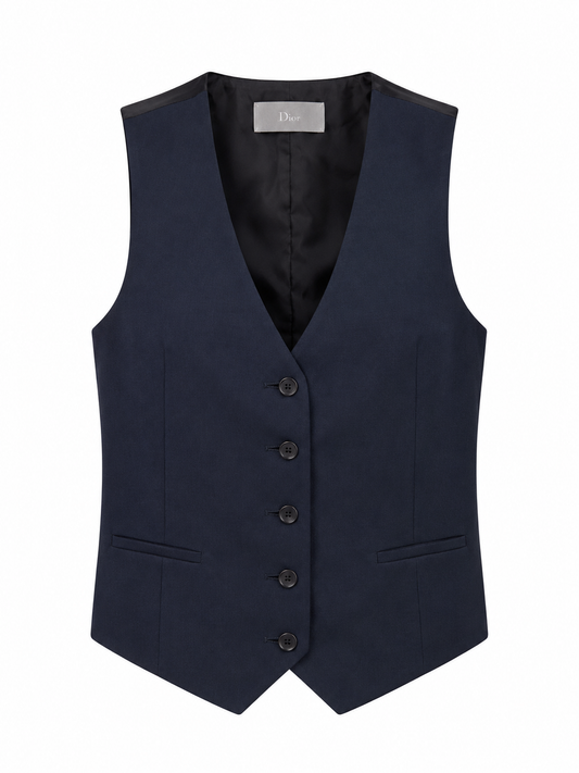 Chaleco Dior T.U Azul