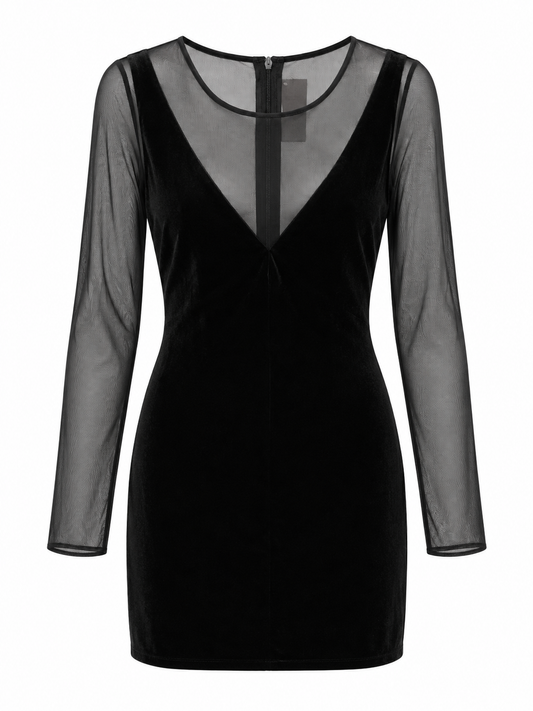 Vestido Mango T.S Negro