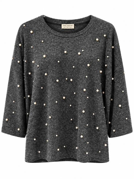 Jersey Zara T.M Gris