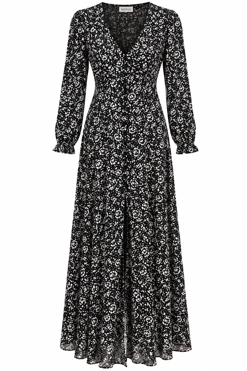 Vestido Boohoo T.34 Estampado