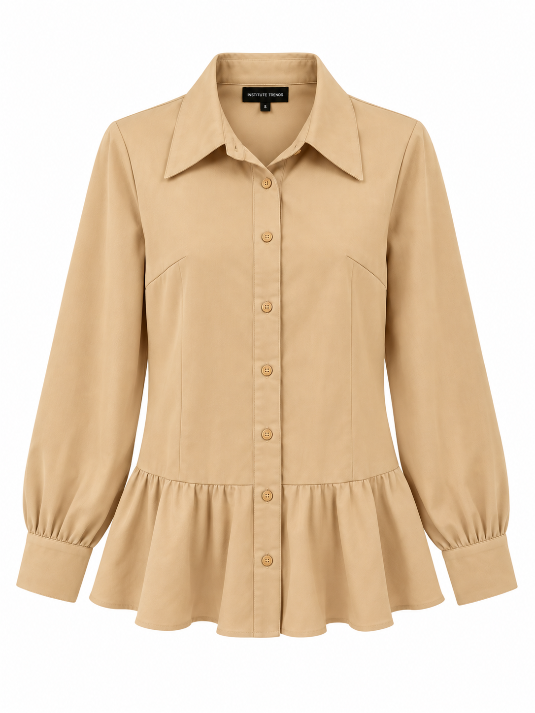 Camisa Pretty Little Things T.32 Beige