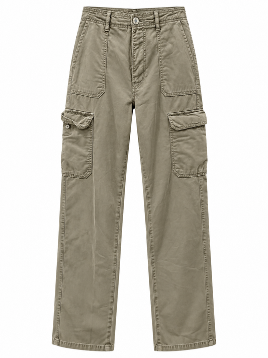 Pantalon Zara T.34 Verde