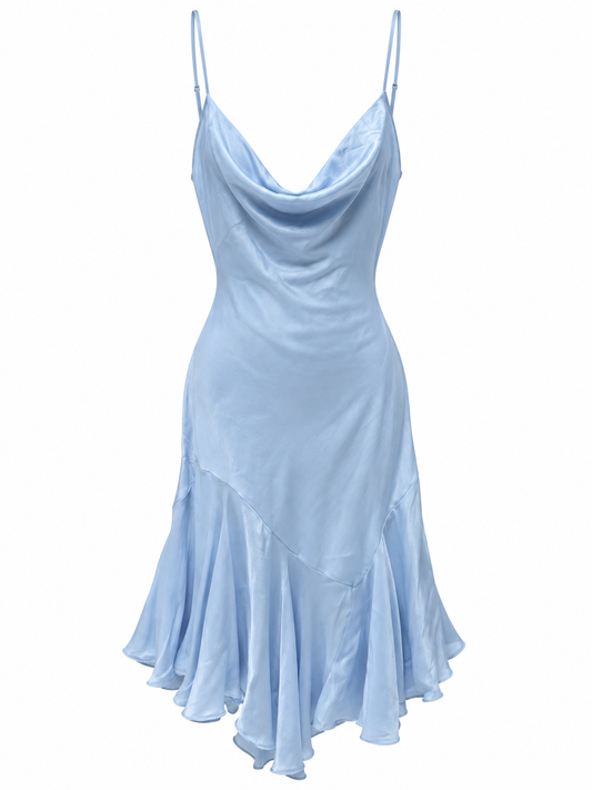 Vestido Zara T.M Celeste