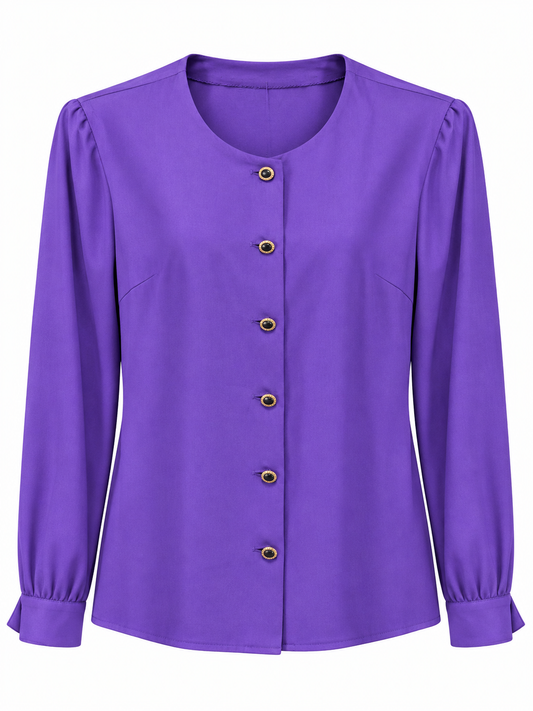 Camisa Sin Marca T.U Violeta
