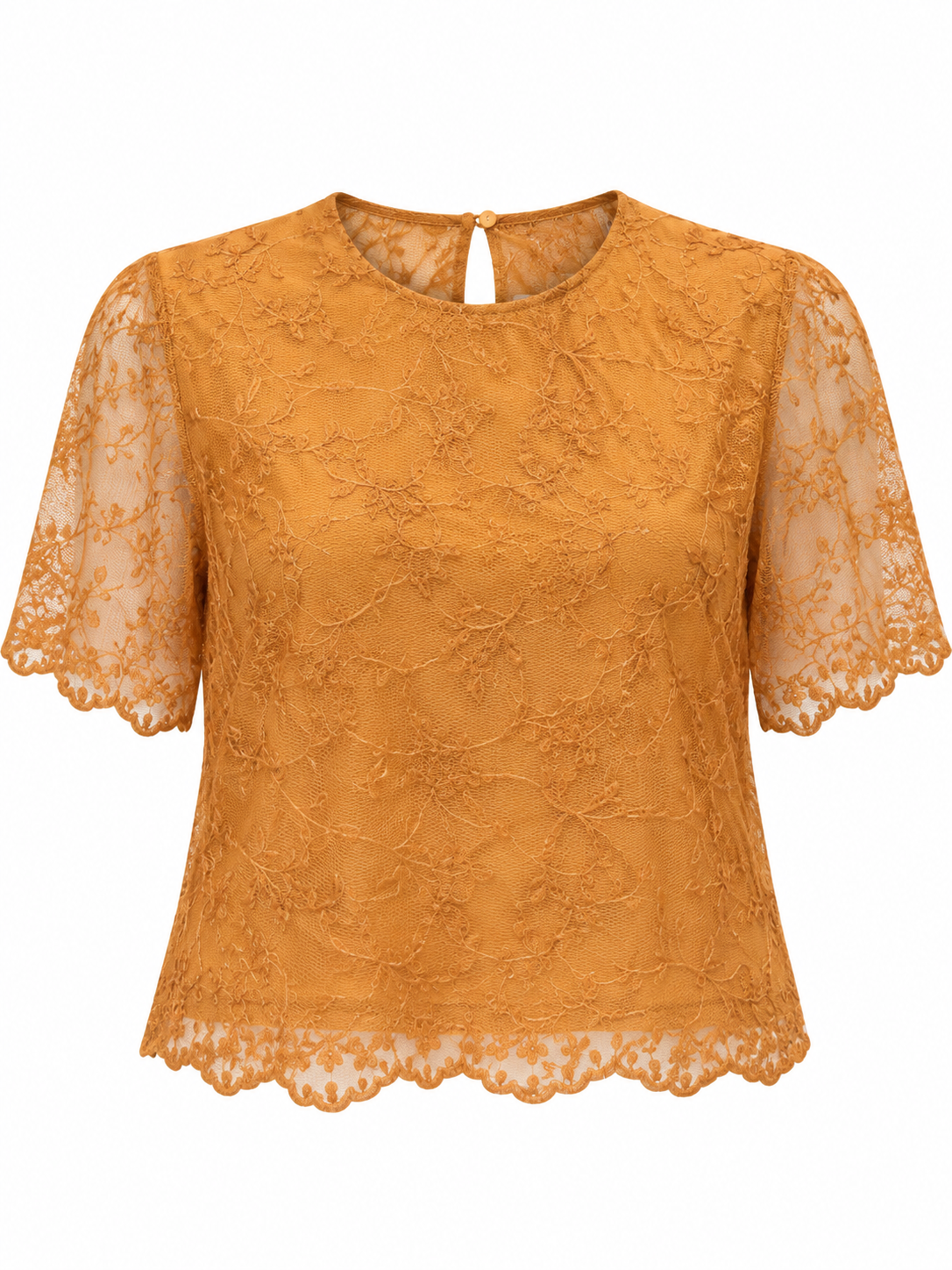 Top Sin Marca T.U Amarillo