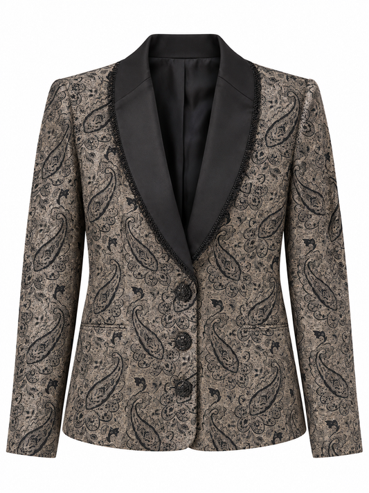 Blazer Sin Marca T.U Plateado