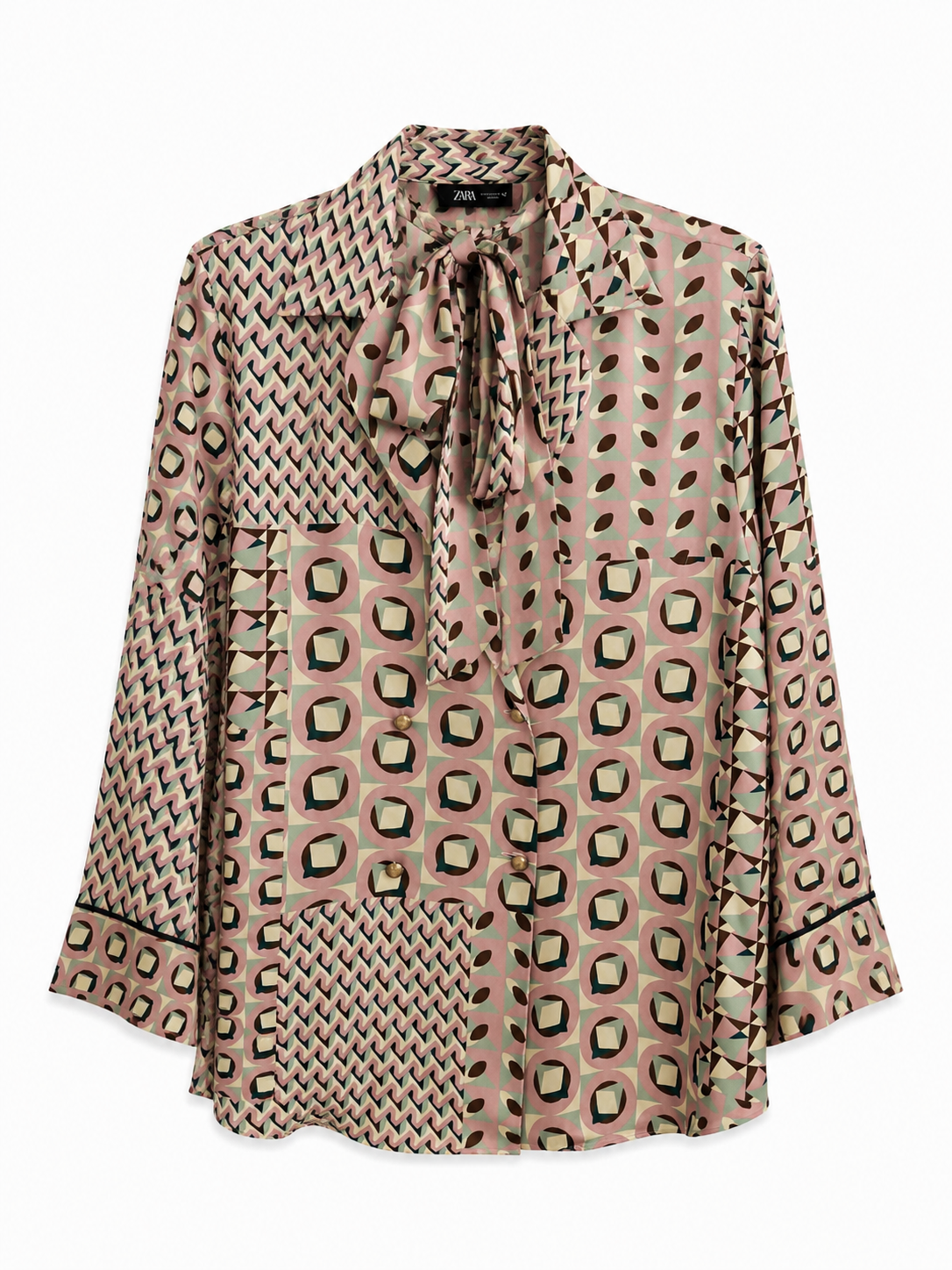Camisa Zara T.L Estampado