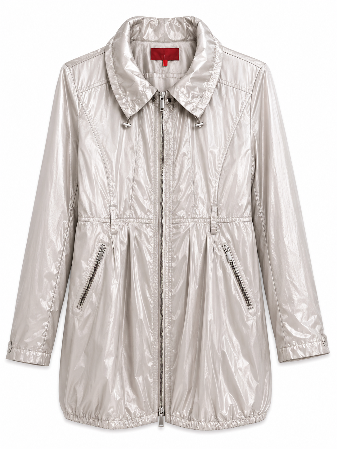 Chaqueta abrigada Sin Marca T.U Plateado