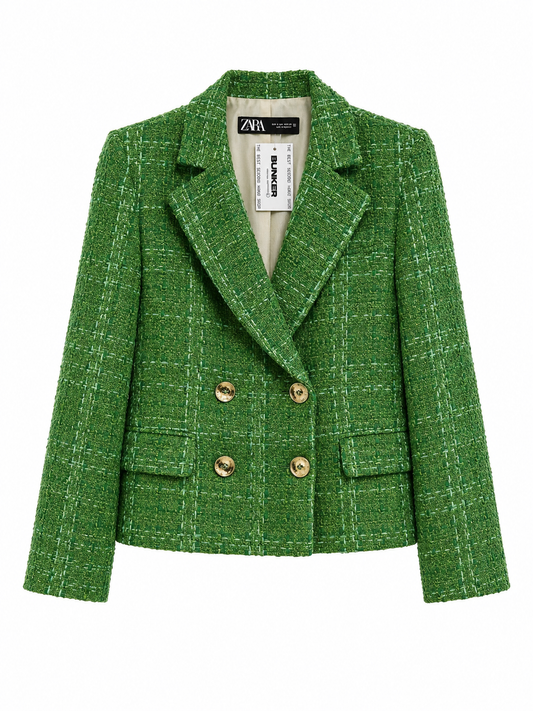 Chaqueta Zara T.M Verde