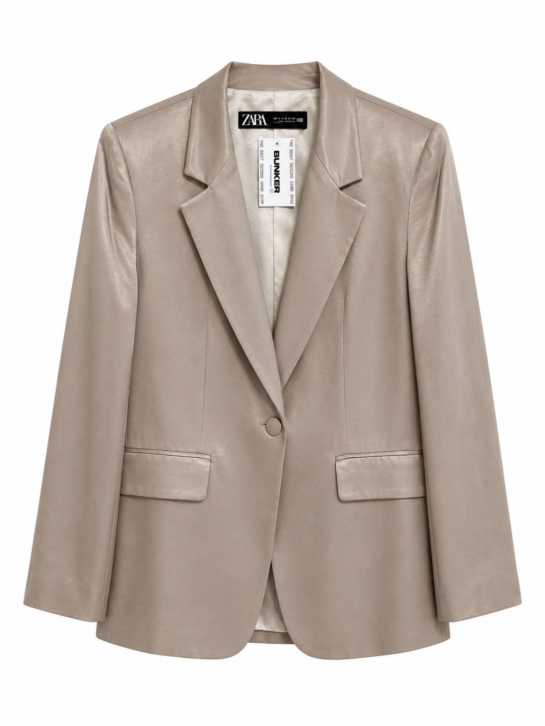 Blazer Zara T.M Beige
