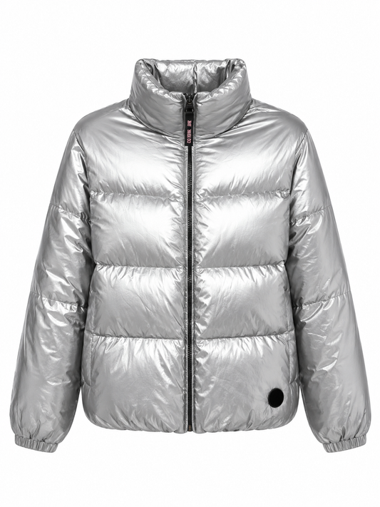 Chaqueta abrigada LSN T.XS Plateado