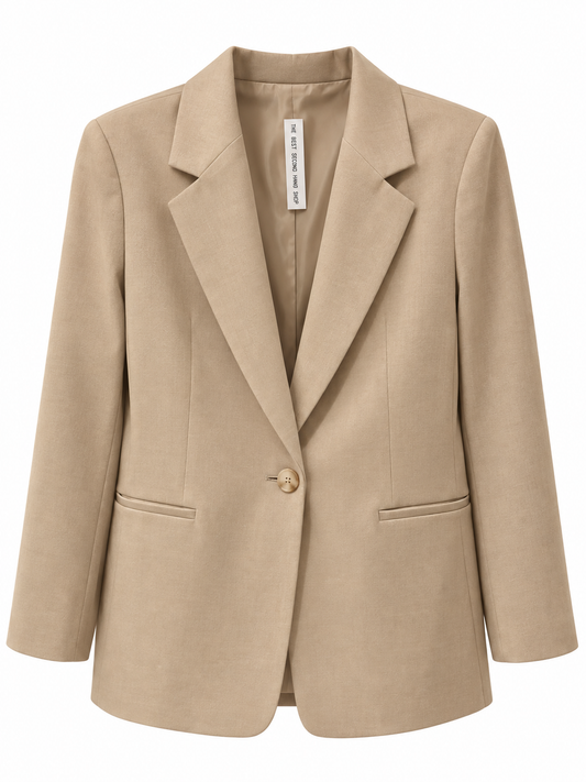 Blazer Sin marca T.U Beige