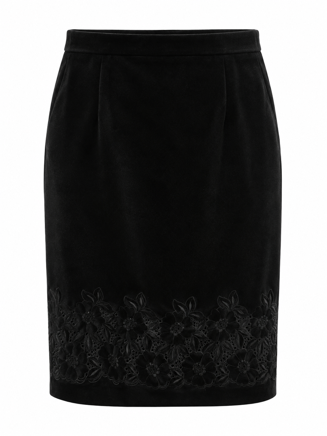 Falda Sin Marca T.44 Negro