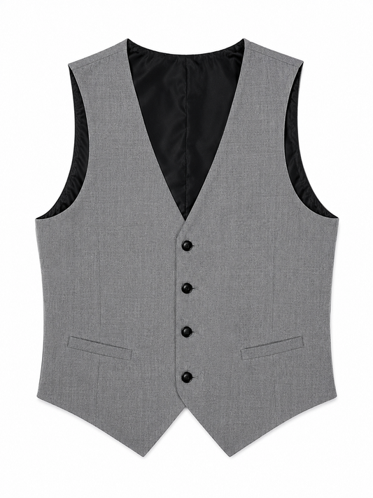 Chaleco Mango T.M Gris