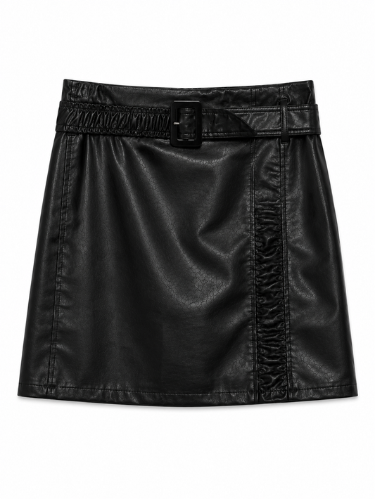 Falda Zara T.XS Negro