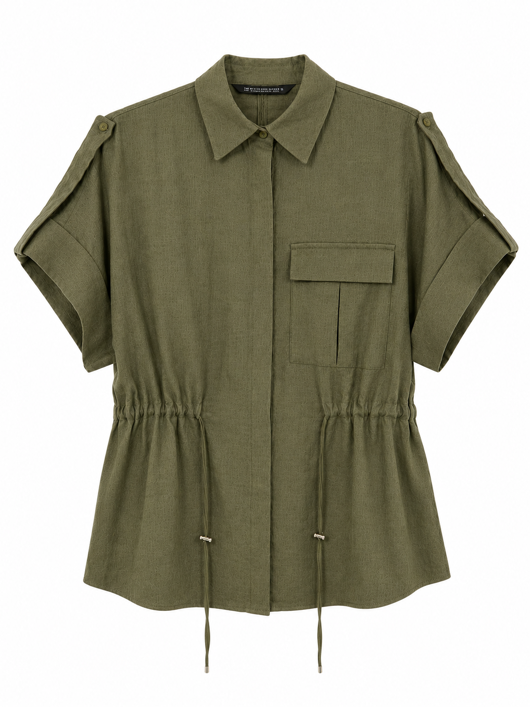 Camisa Zara T.XS Verde