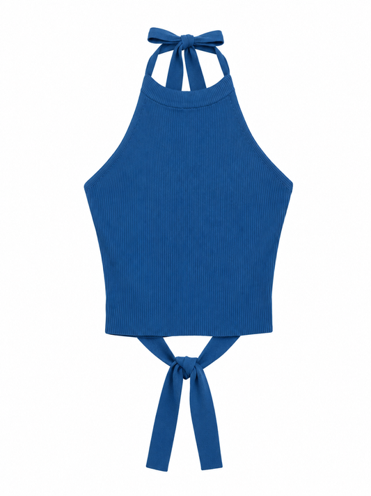 Top Zara T.S Azul