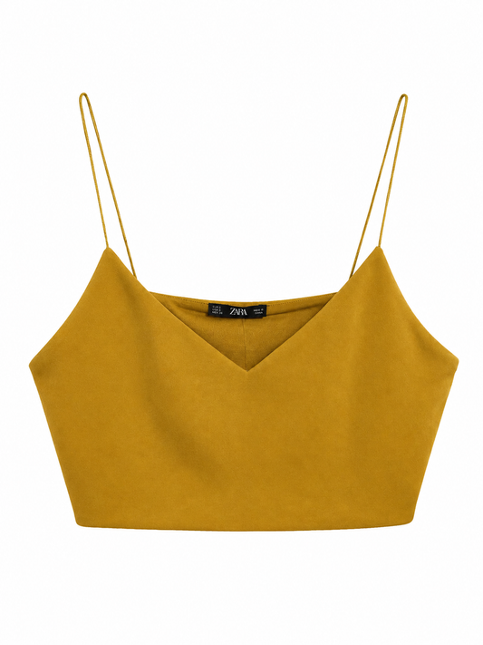 Top Zara T.L Amarillo