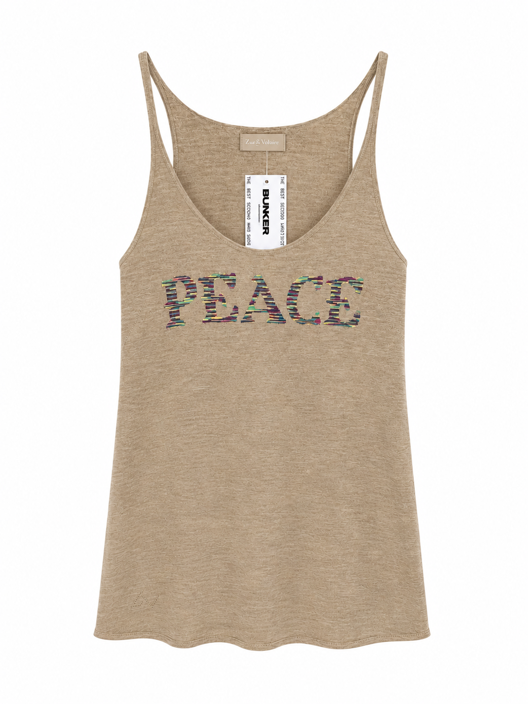 Top Zadig y Voltaire T.U Beige
