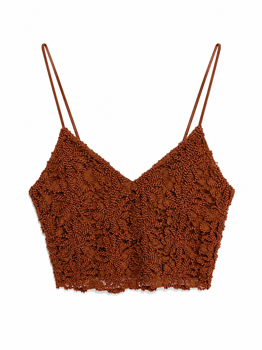 Top Zara T.L Marron
