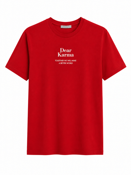 Camiseta Zara T.XL Roja