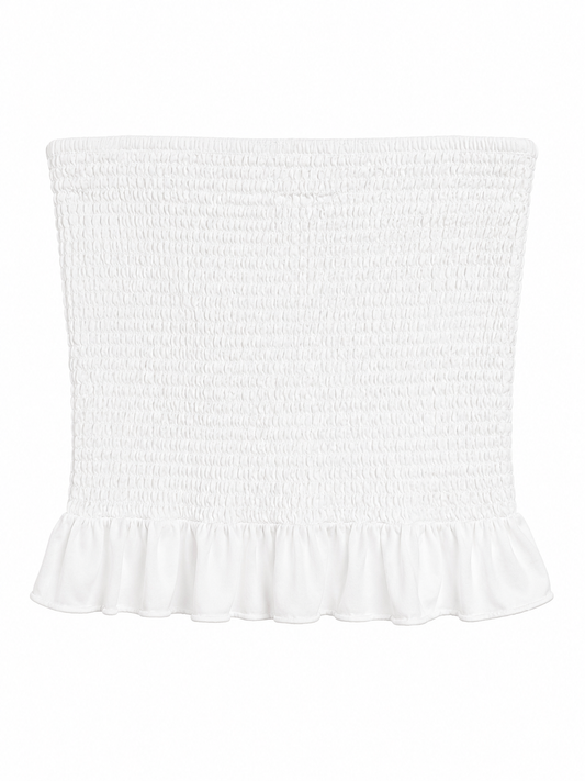 Top Bershka T.L Blanco