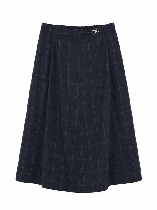 Falda Damart T.U Azul