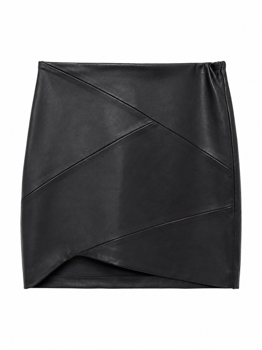 Falda Zara negra t.S