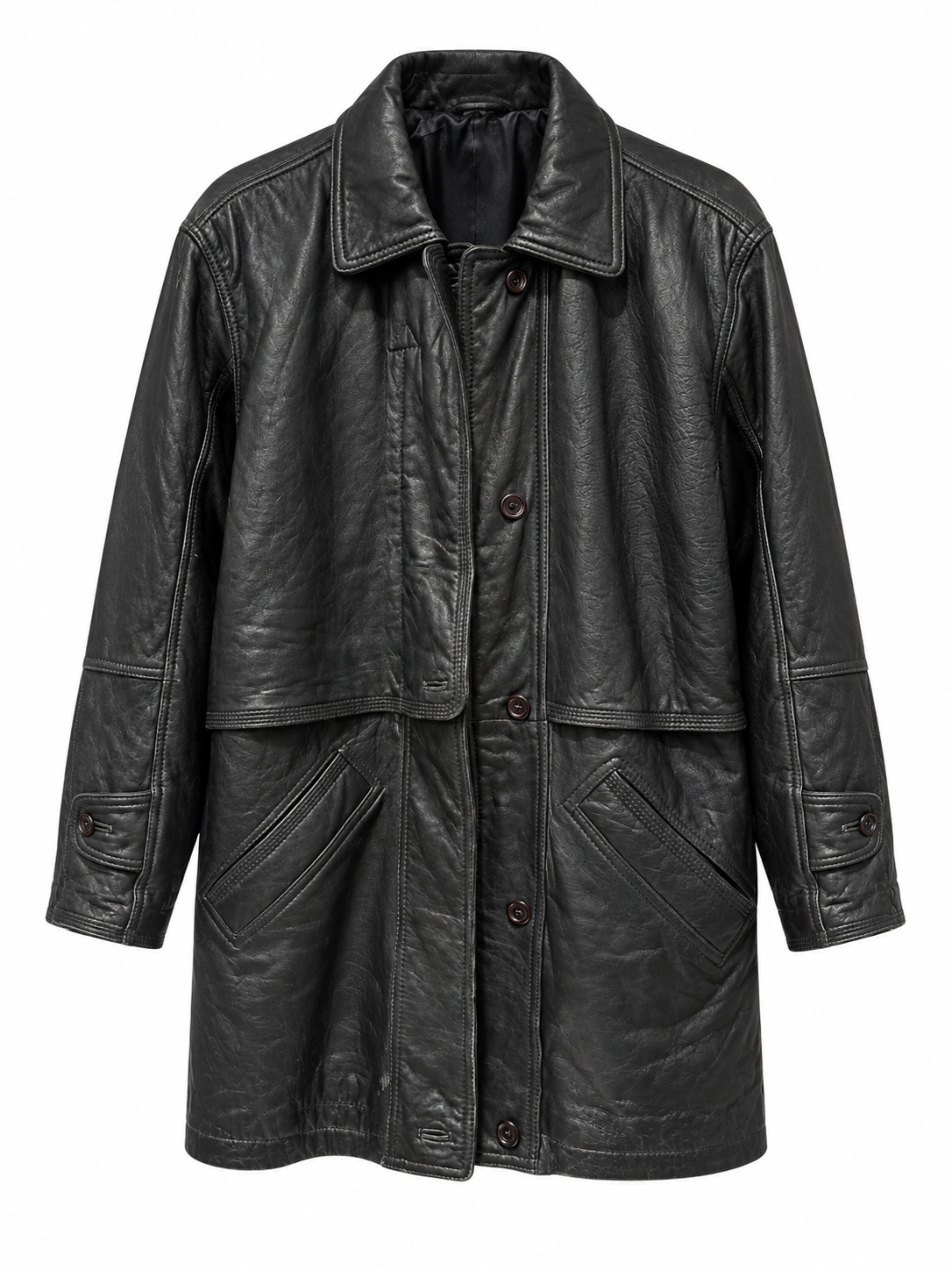 Chaqueta abrigada Sin Marca T.U Negro