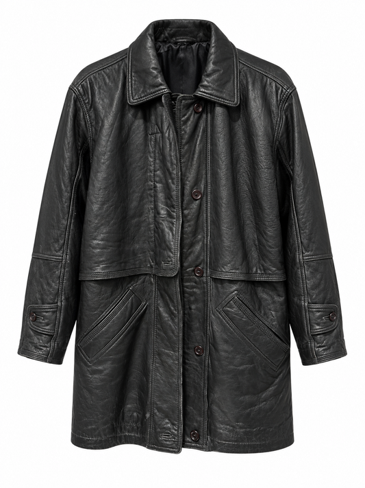Chaqueta abrigada Sin Marca T.U Negro