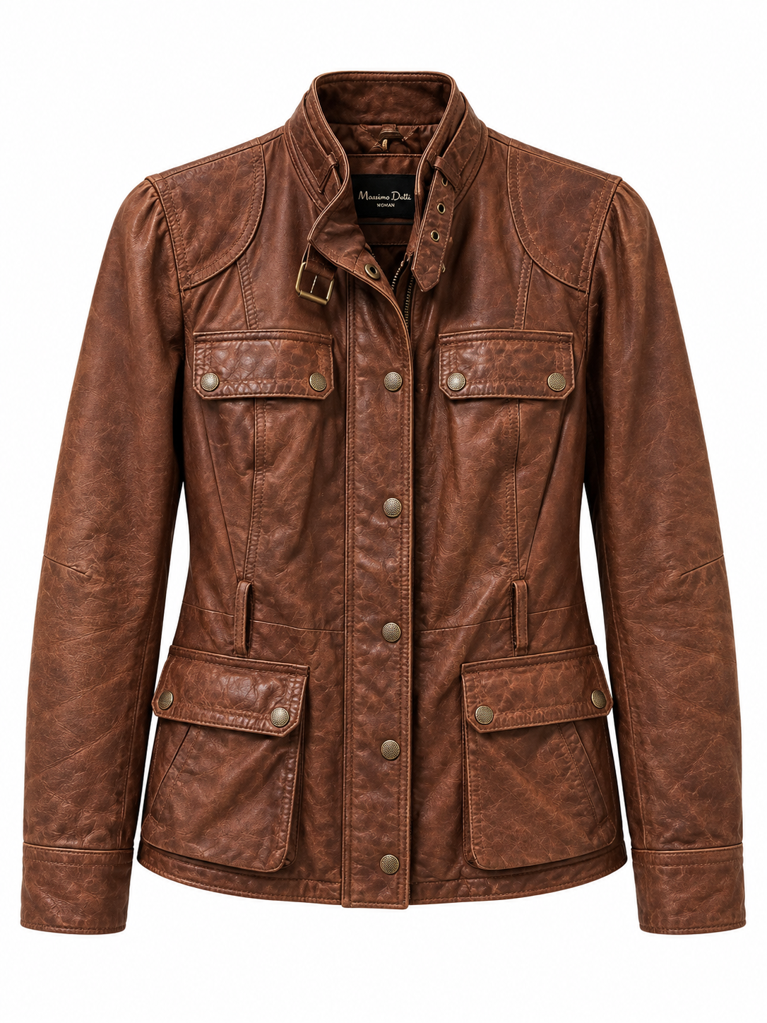 Chaqueta abrigada Massimo Dutti T.S Marron