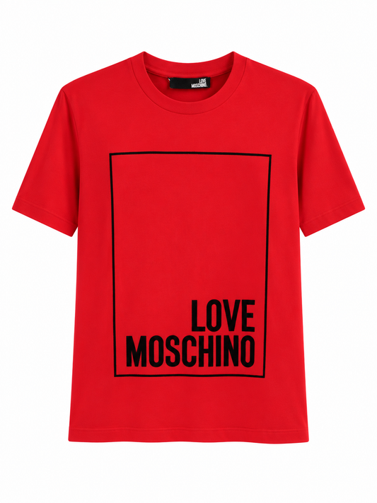 Camiseta Moschino Roja