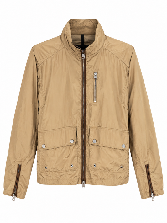 Abrigo Moncler T.4 Beige