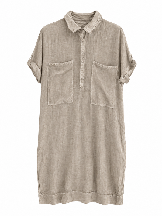 Vestido Adolfo Dominguez Gris