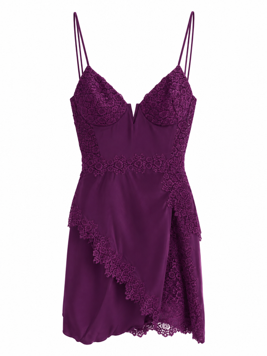 Vestido La perla Violeta