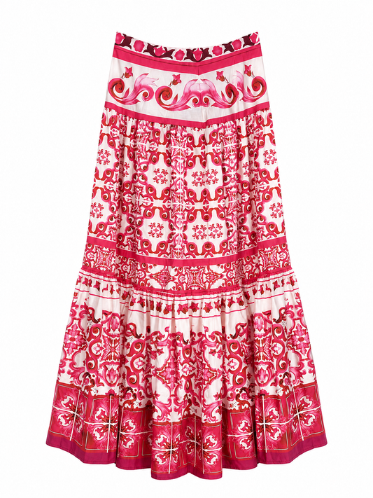 Falda Sin Marca T.U Estampado