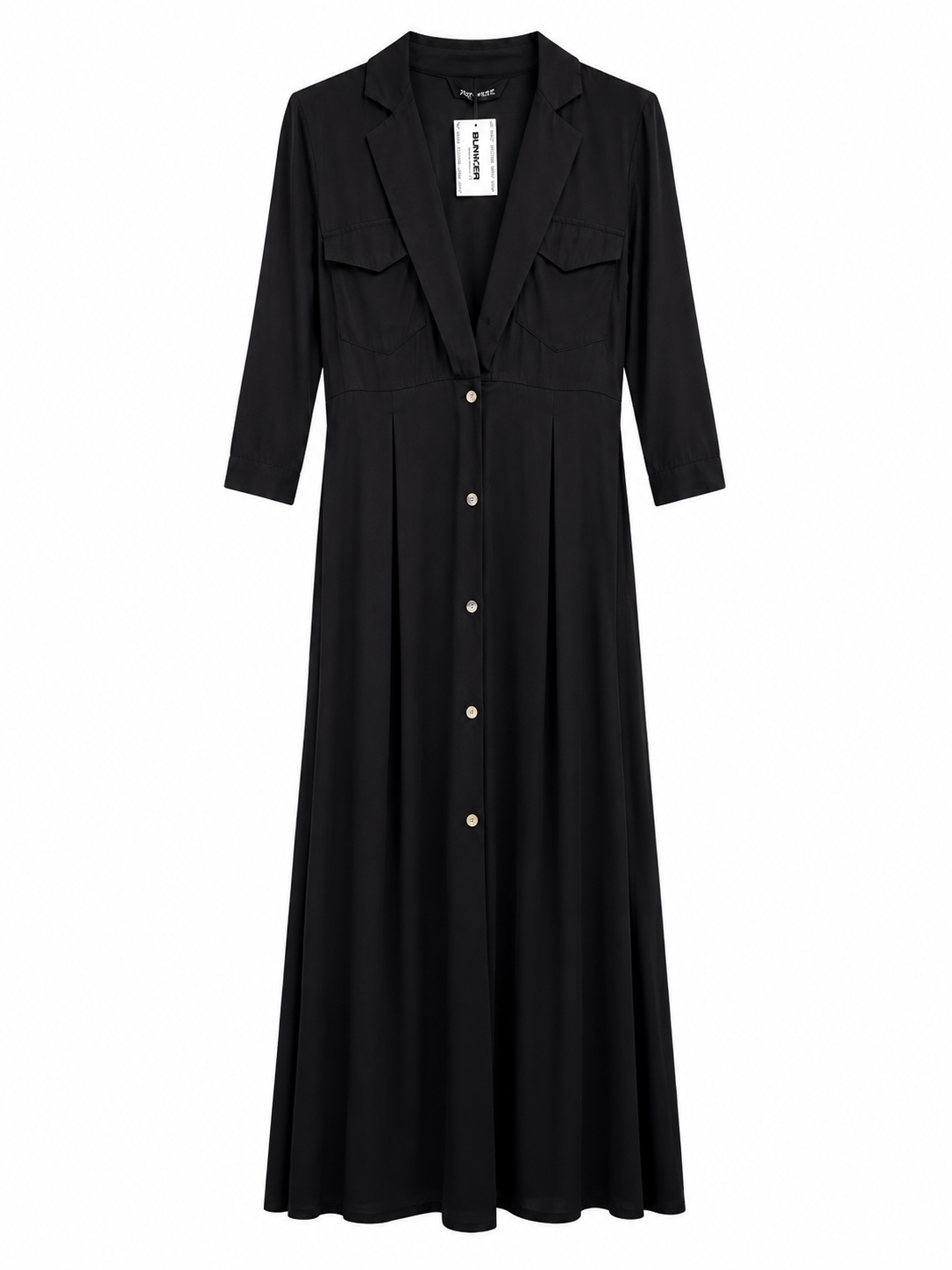 Vestido Zara T.XS Negro