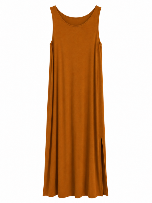Vestido Mango T.M Naranja