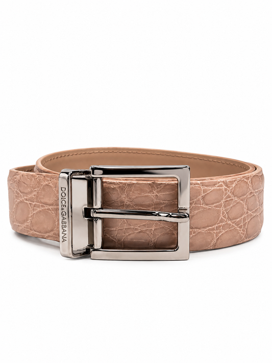 Cinturón Dolce Gabbana rosa viejo