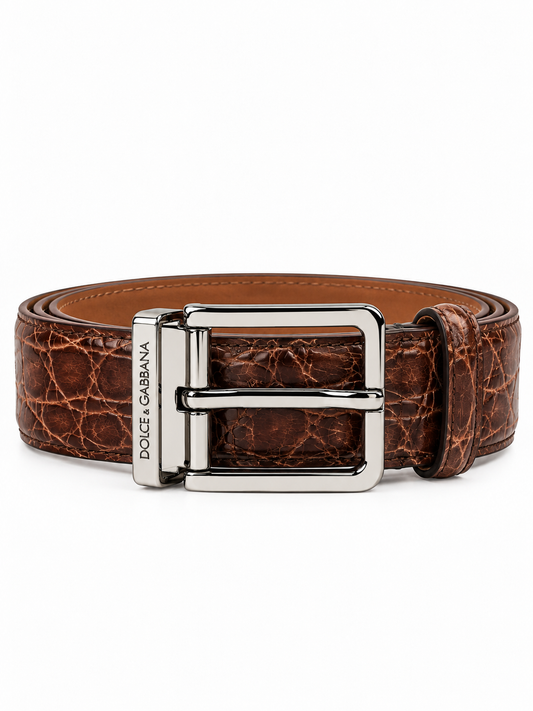 Cinturón Dolce Gabbana T.90 Marron
