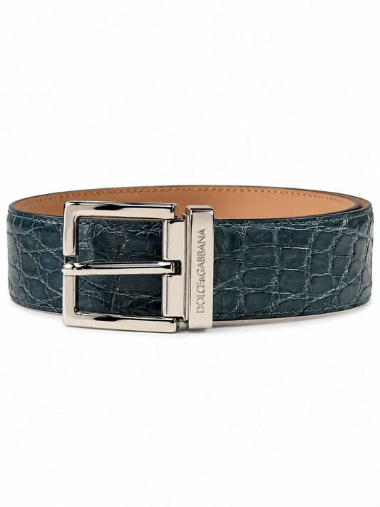 Cinturón Dolce Gabbana T.90 Celeste