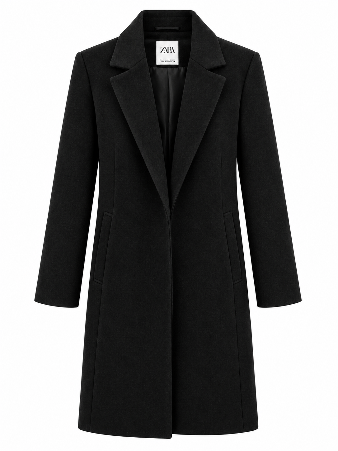Tapado Zara T.S Negro