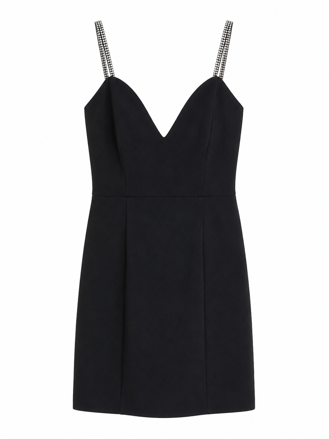 Vestido H&M T.38 Negro
