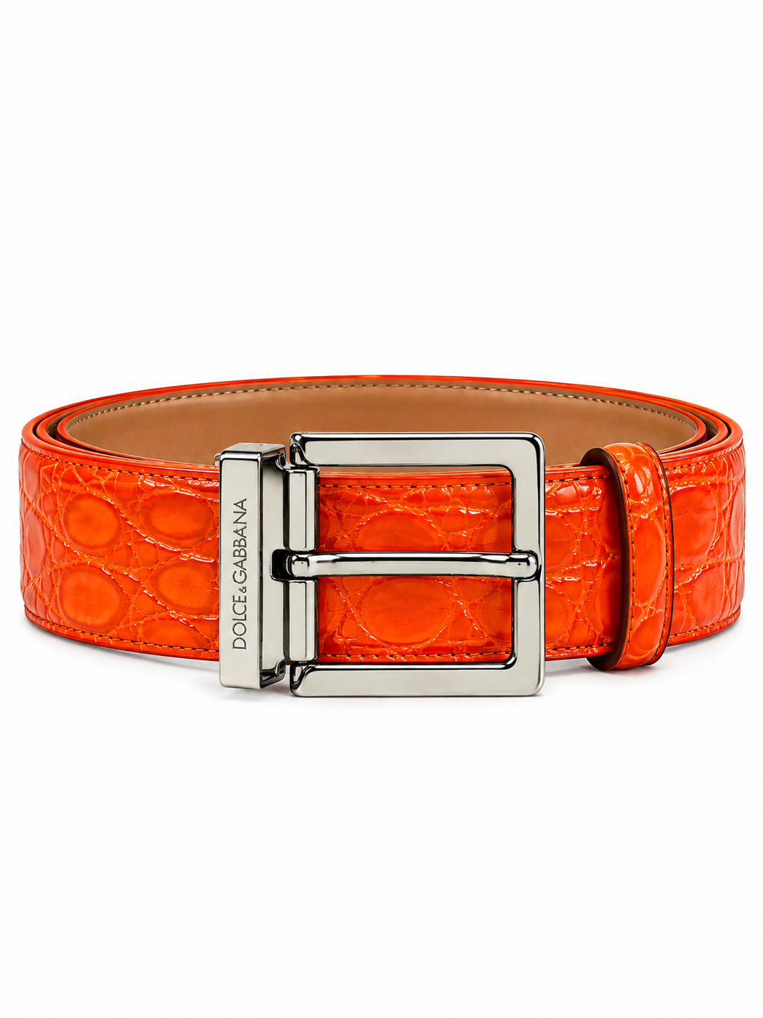 Cinturón Dolce Gabbana T.95 Naranja