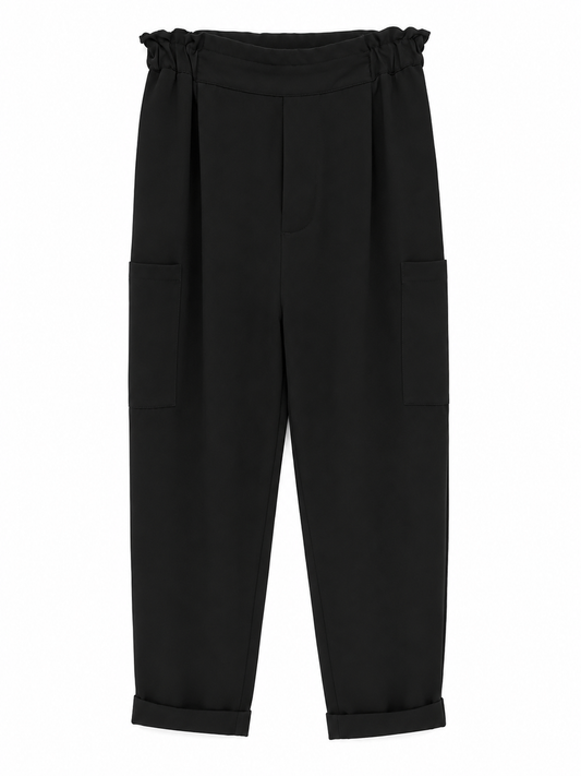 Pantalon Zara T.34 Negro